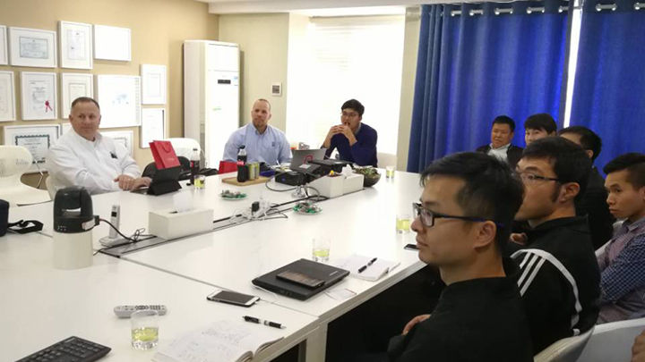 美國(guó)Q-LAB公司來訪翁開爾